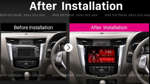 Màn hình DVD Android liền camera 360 Nissan Terra 2018 - nay | Gotech GT360